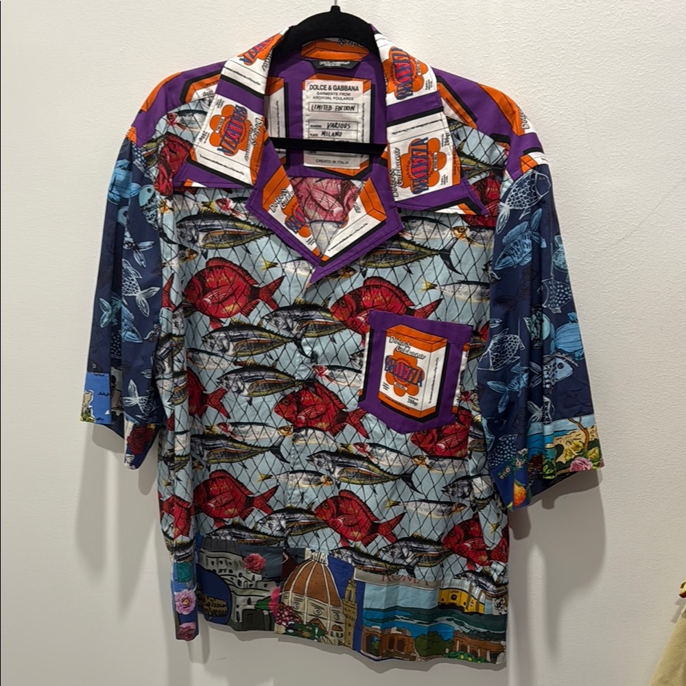 Dolce & Gabbana Mens Limited Edition button down